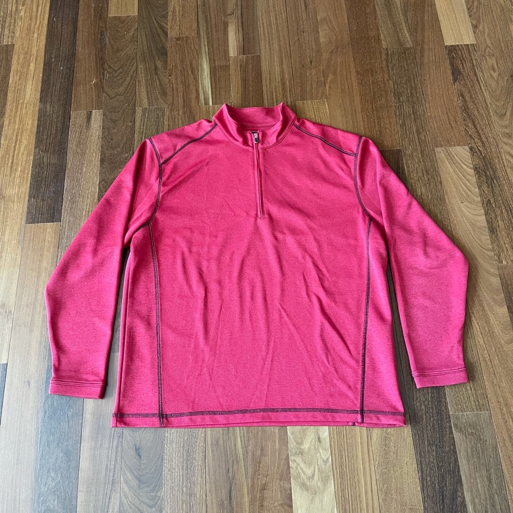 Men’s Pebble Beach Quarter-Zip Sweatshirt. Size: L